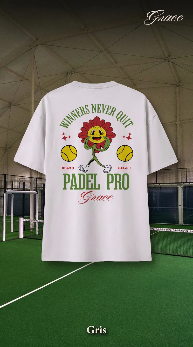 Winner never quit Padel