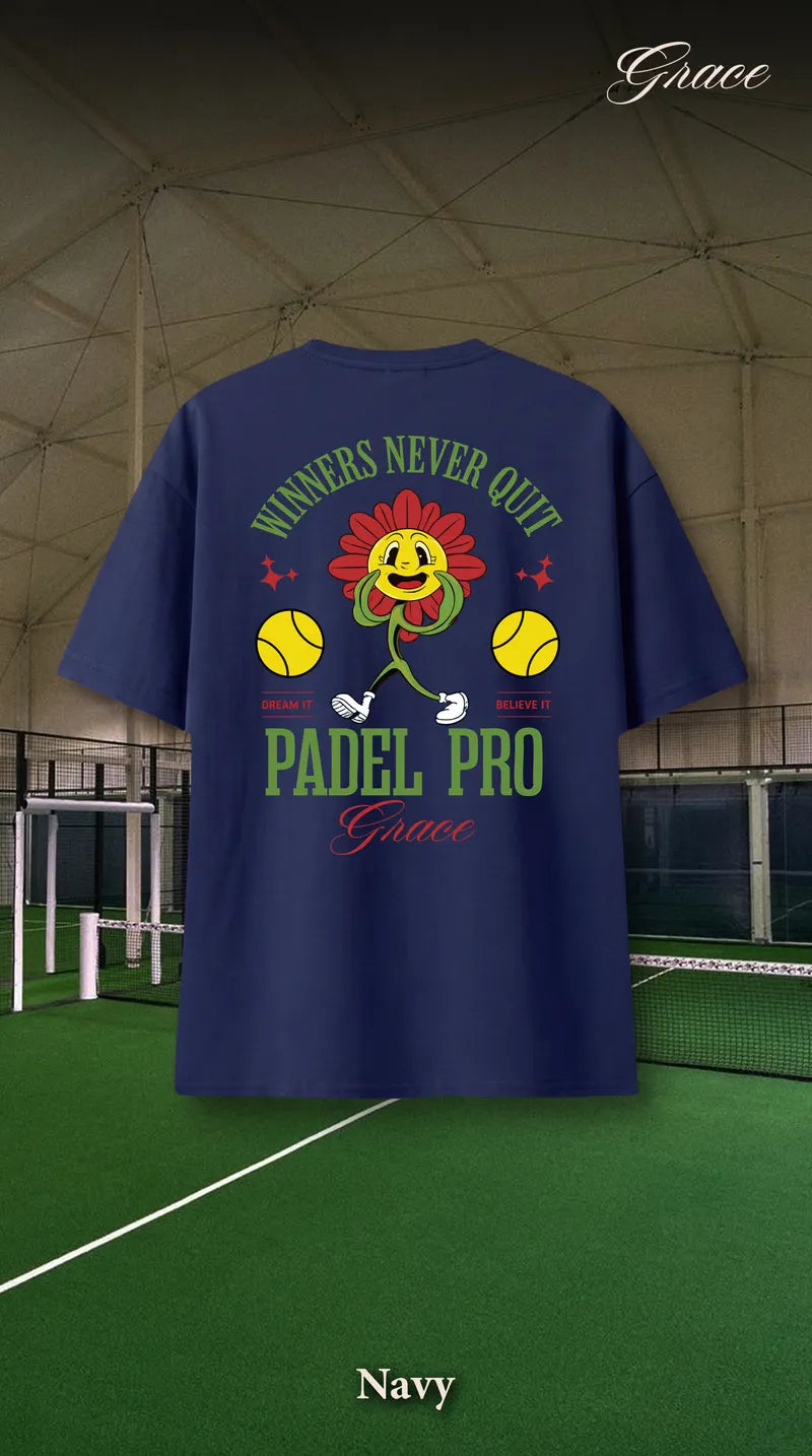 Winner never quit Padel