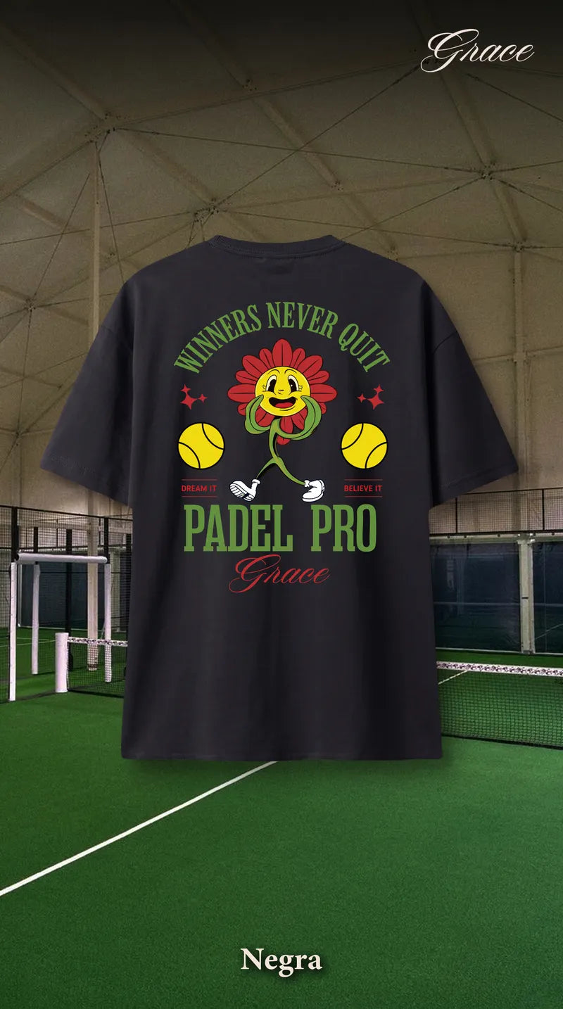 Winner never quit Padel