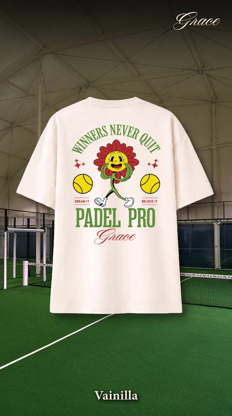 Winner never quit Padel