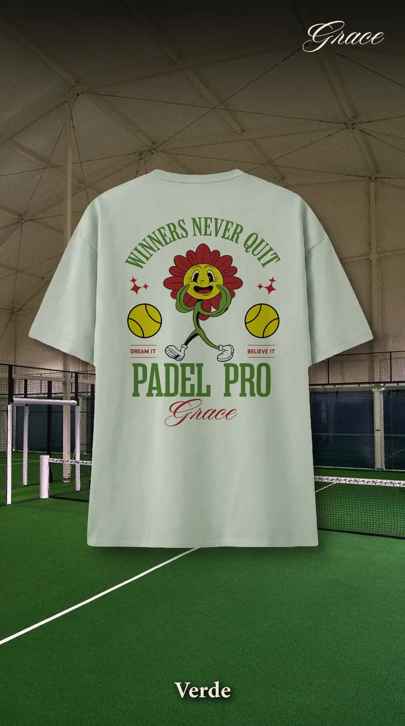 Winner never quit Padel