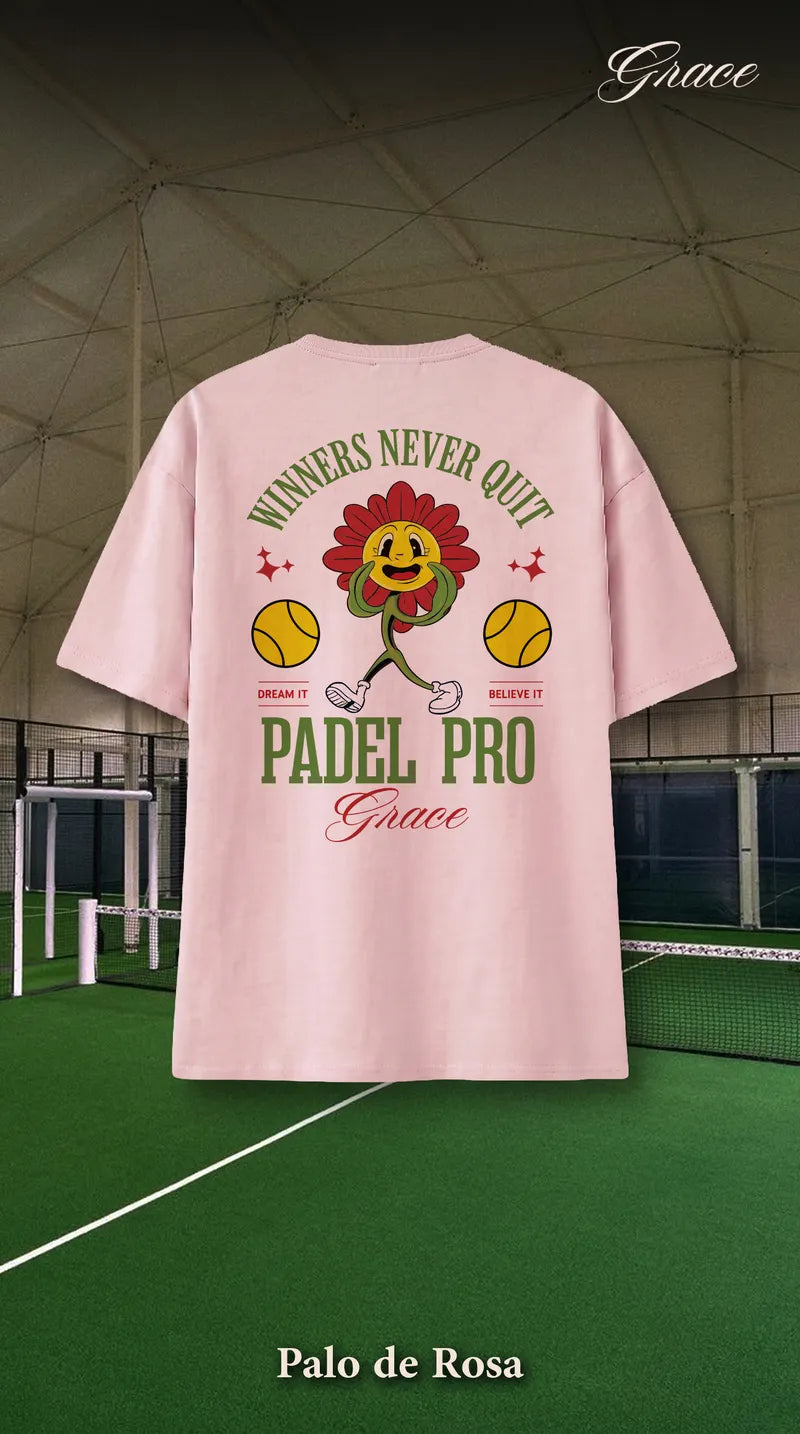 Winner never quit Padel