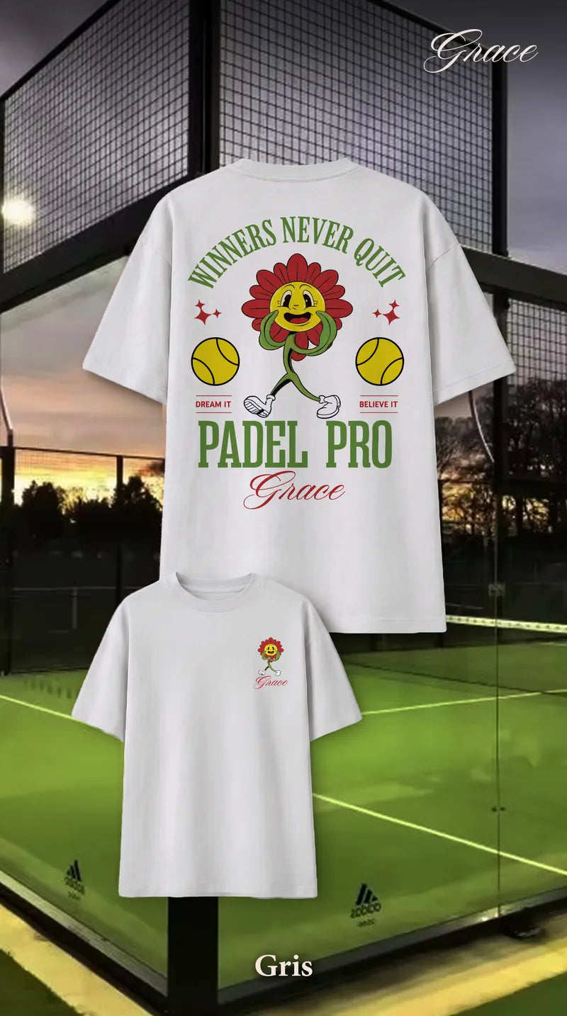 Winner never quit Padel