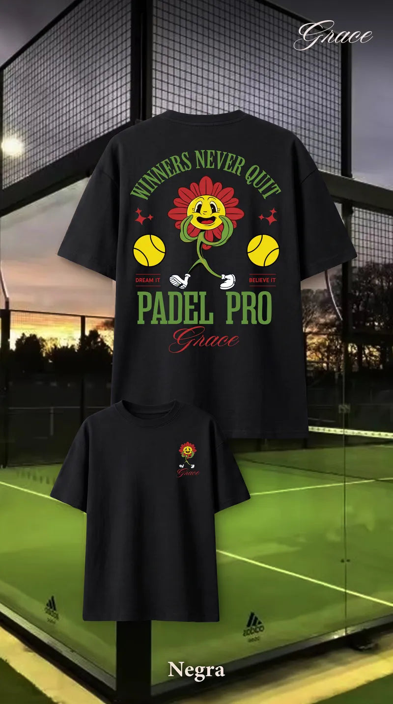 Winner never quit Padel