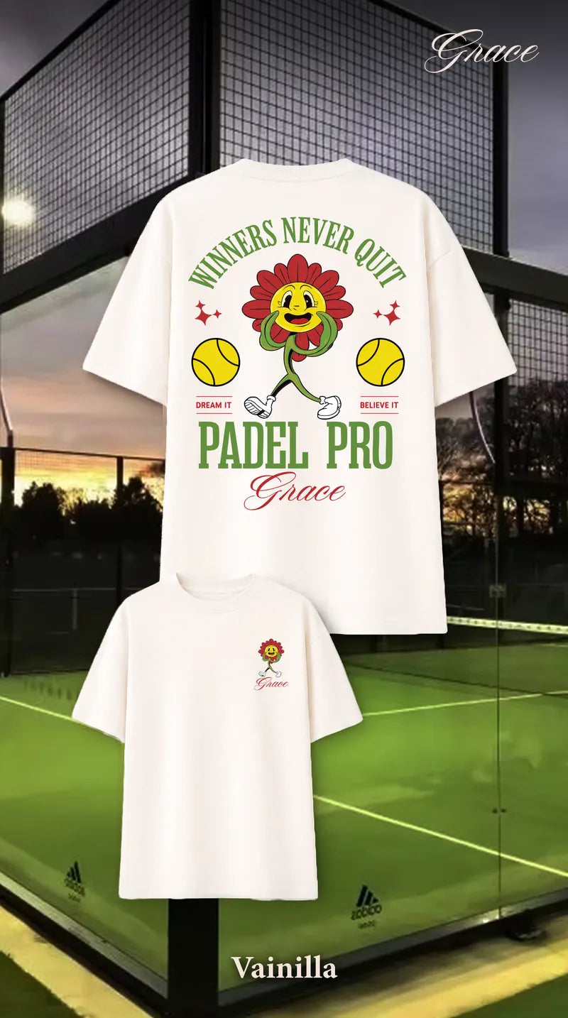 Winner never quit Padel