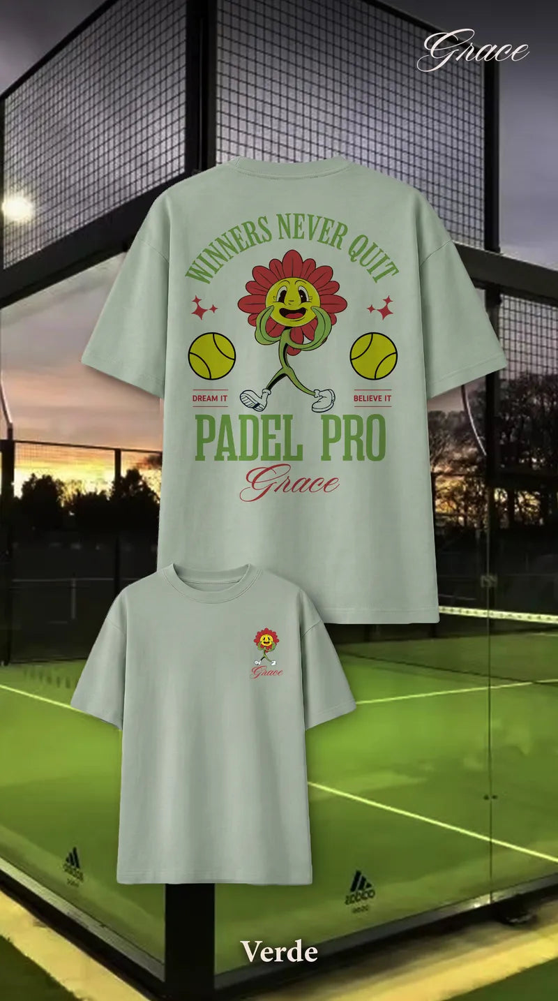 Winner never quit Padel