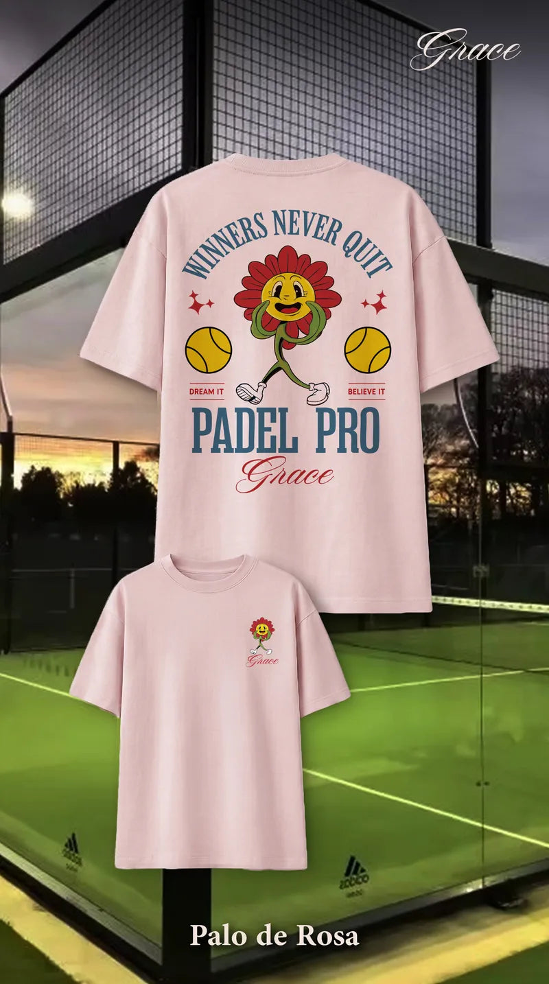 Winner never quit Padel